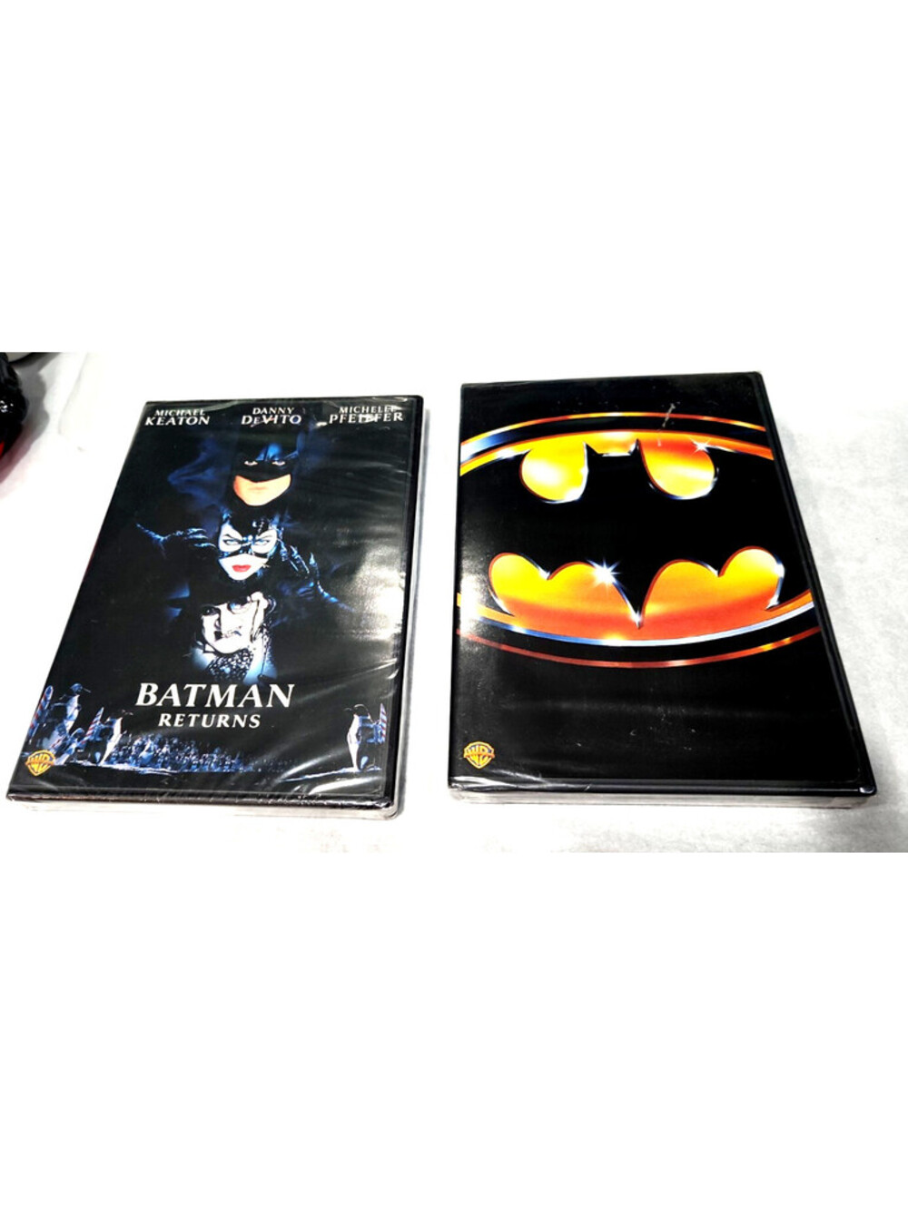 Bat Man + Batman Returns Lot of 2 DVDs 1997 New Sealed